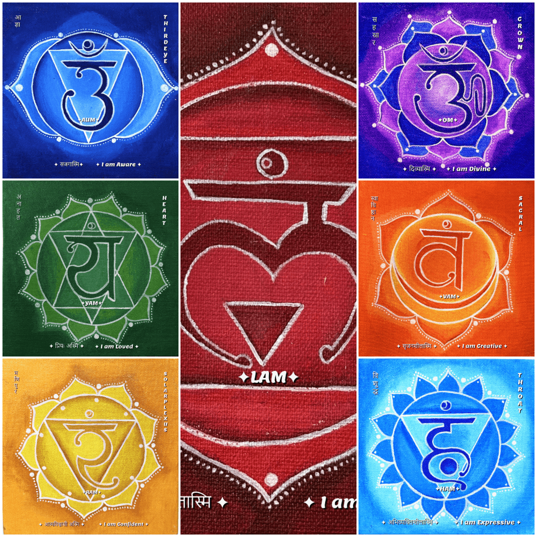 7 चक्र तोरण (चक्र हीलिंग एवं संतुलन) | 7 Chakra Wall hanging (Chakra Healing & Balancing) - Image 2